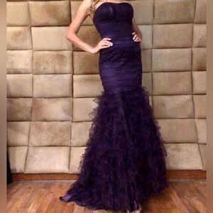Plum Gala Formal Dress